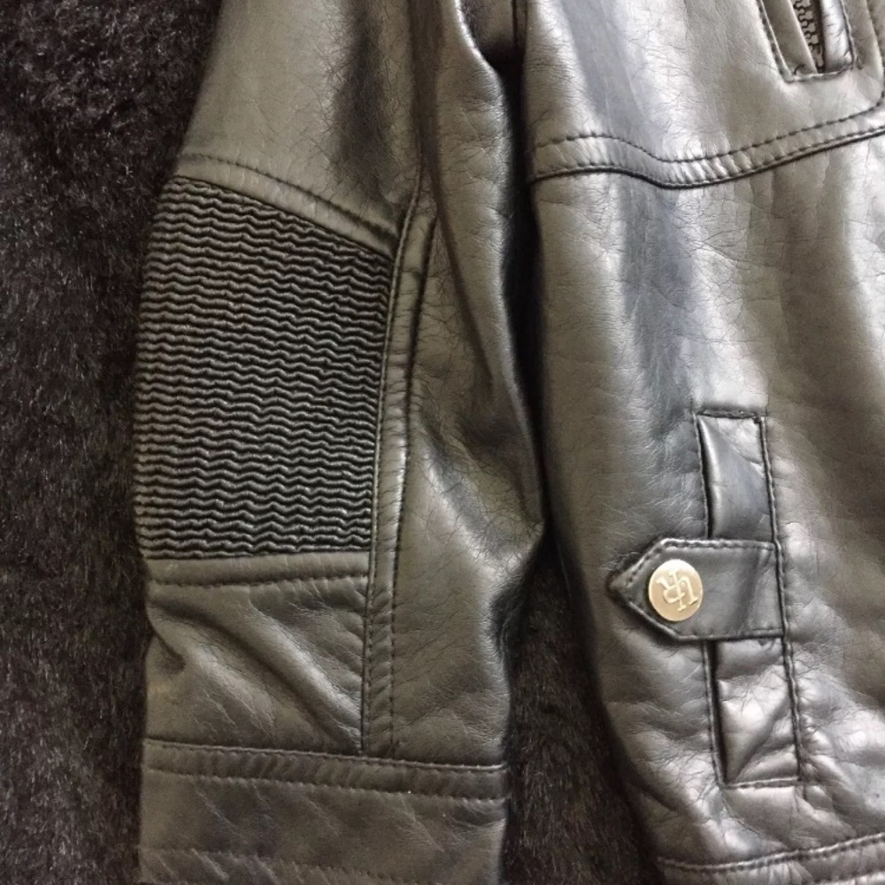 Urban Republic Faux Boy Leather Jacket - Picture 5 of 8